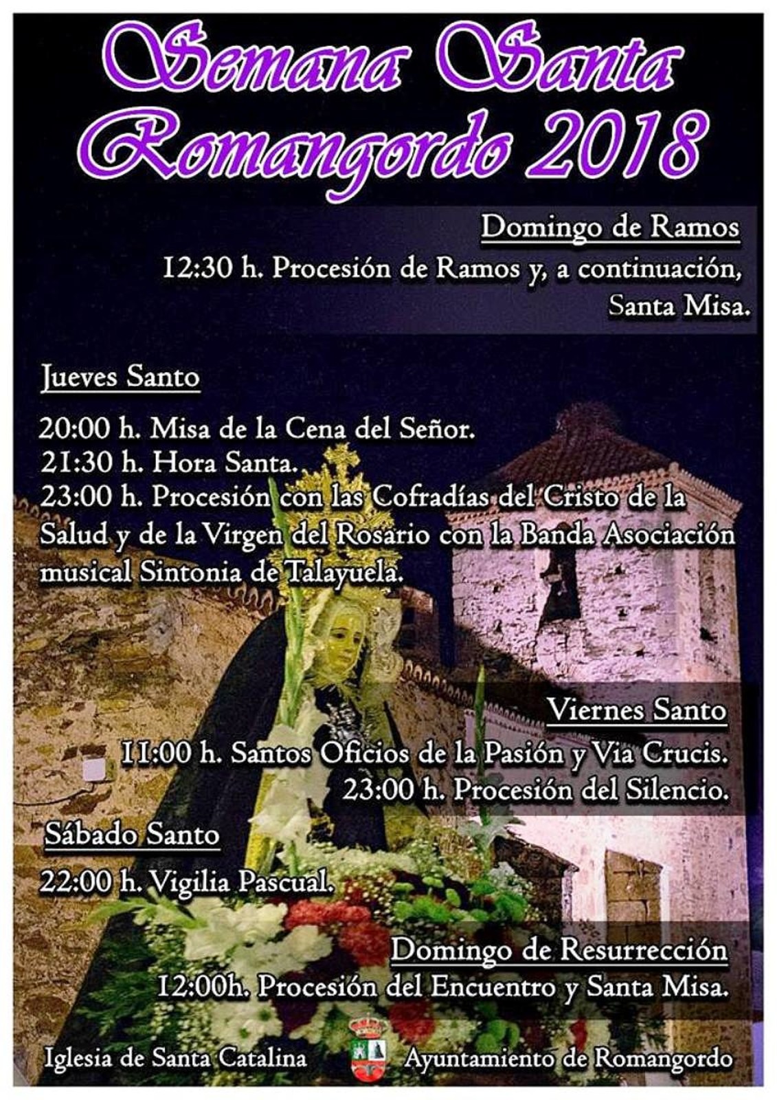 Semana Santa en Romangordo 2018 Romangordo